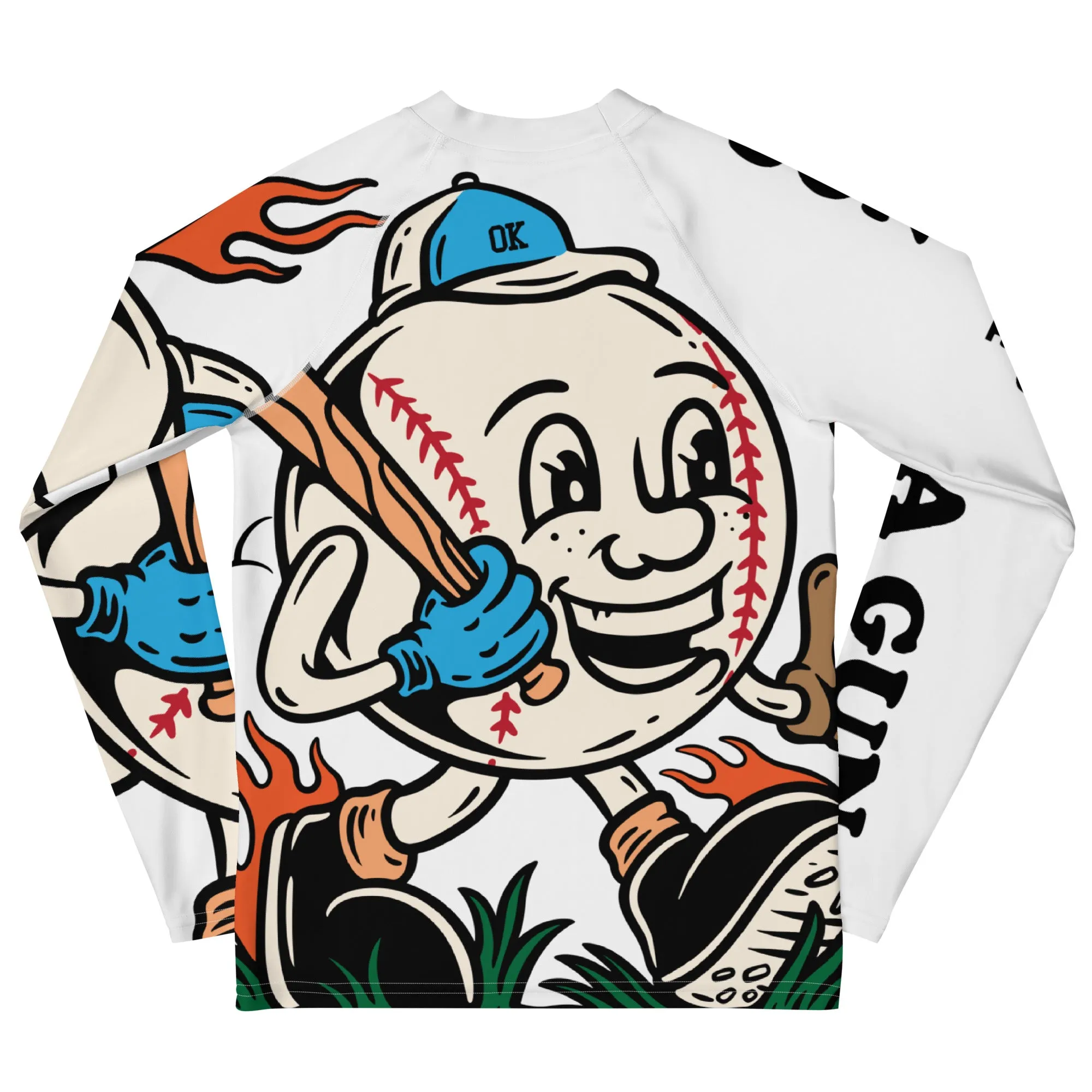 Bat Flippin' Hat Tippin' Youth Rash Guard