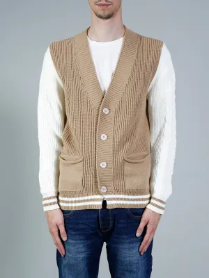 BERNA - Cardigan color block