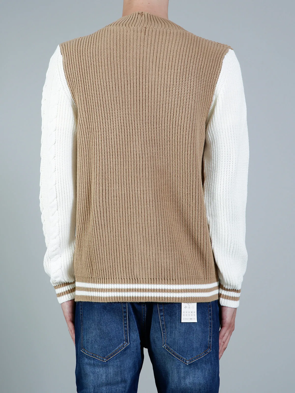 BERNA - Cardigan color block