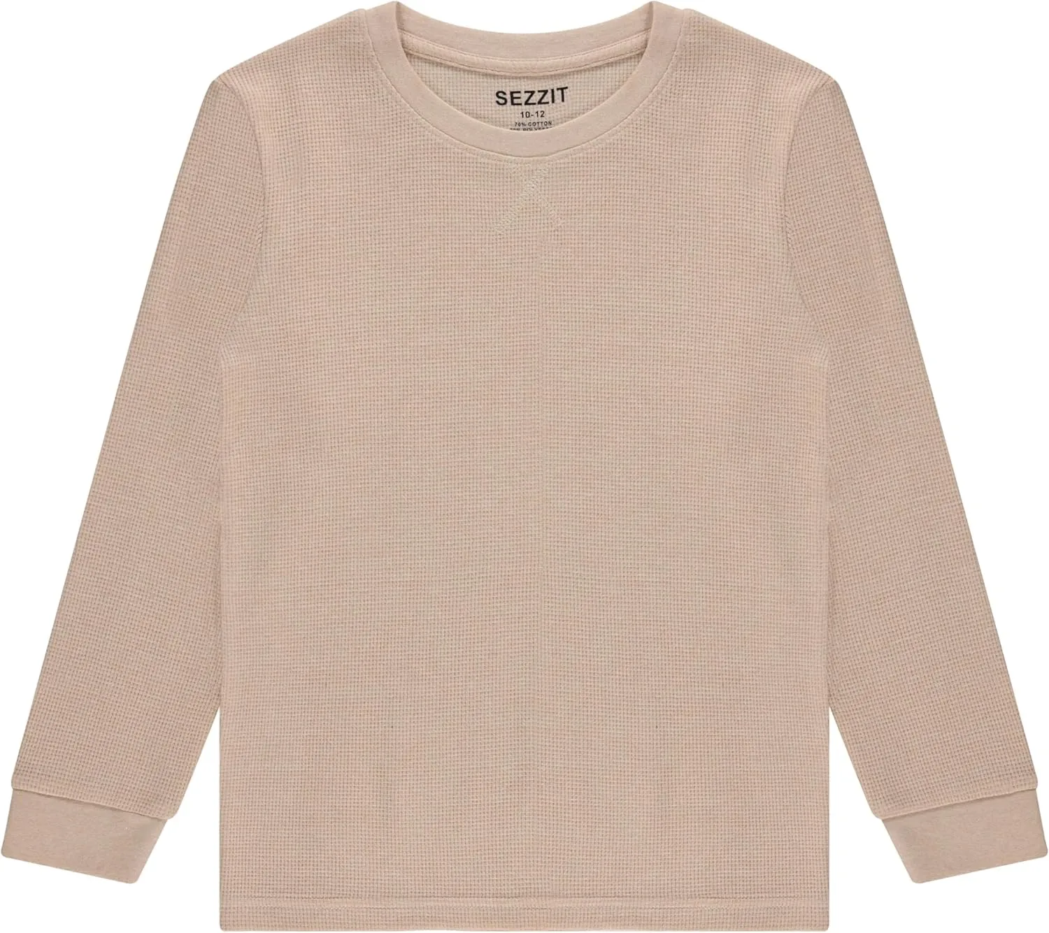Boys' 2-Pack Long Sleeve Thermal Shirts  Warm & Breathable Tops for School and Play, Sizes 4-18