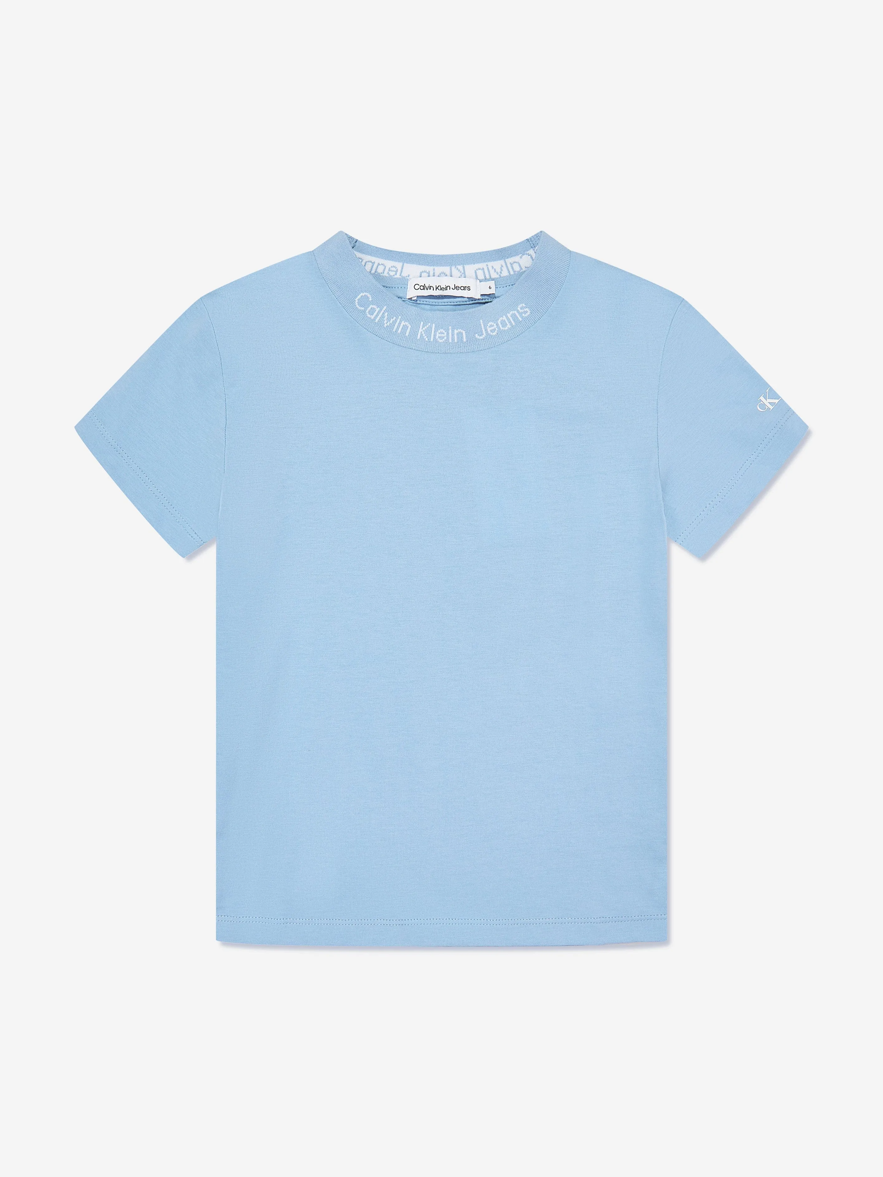 Calvin Klein Boys Intarsia 2 Pack T-Shirt Set in Multicolour