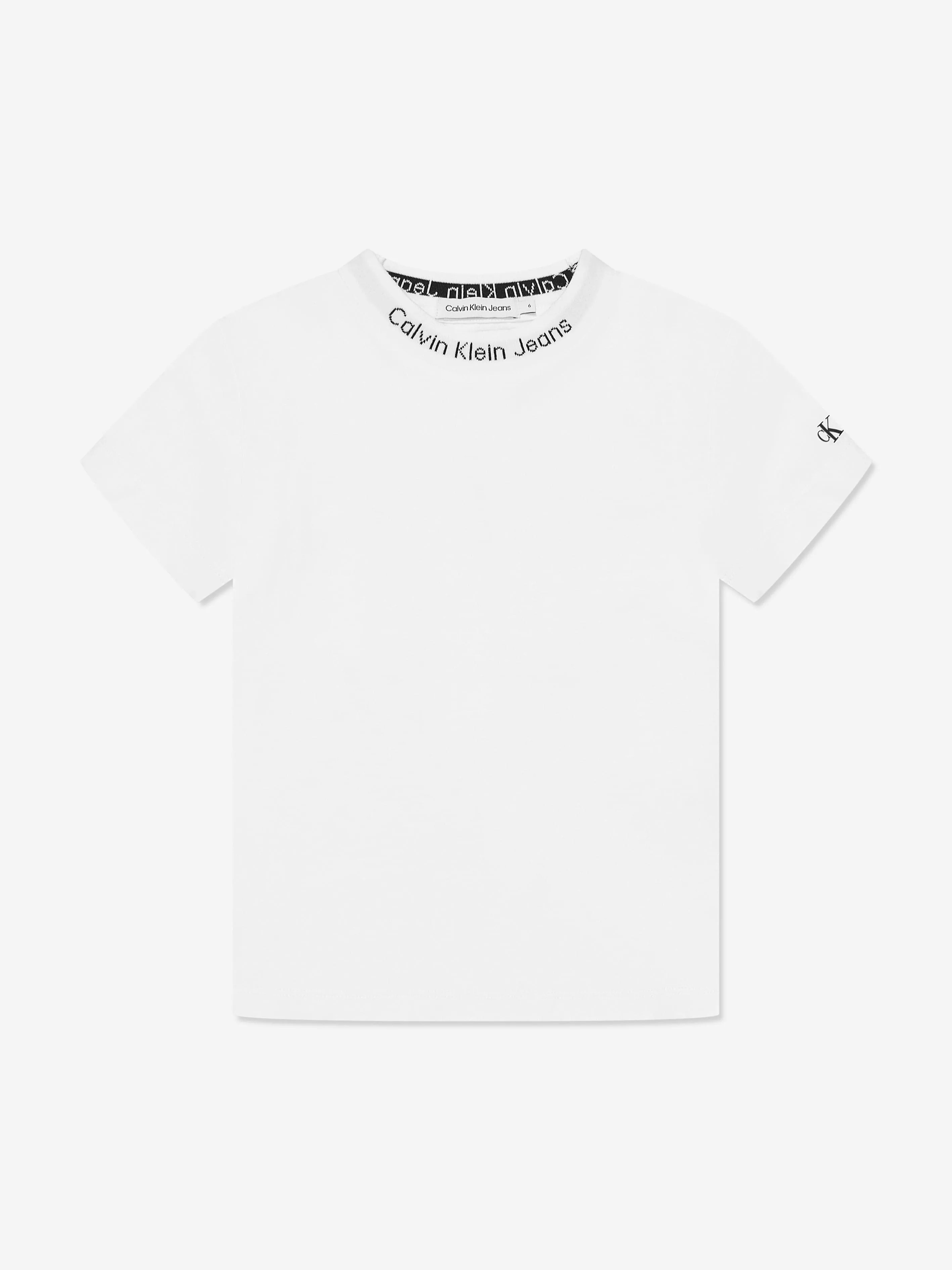 Calvin Klein Boys Intarsia 2 Pack T-Shirt Set in Multicolour