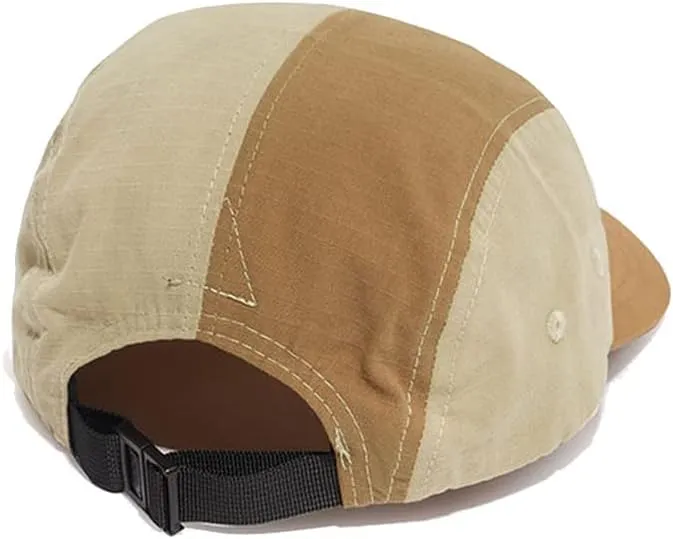 Croogo 5-Panel Flat Brim Baseball Cap Adjustable Snapback Hat Urban Flat Bill Trucker Hats Street Casual Men's Hip Hop Caps
