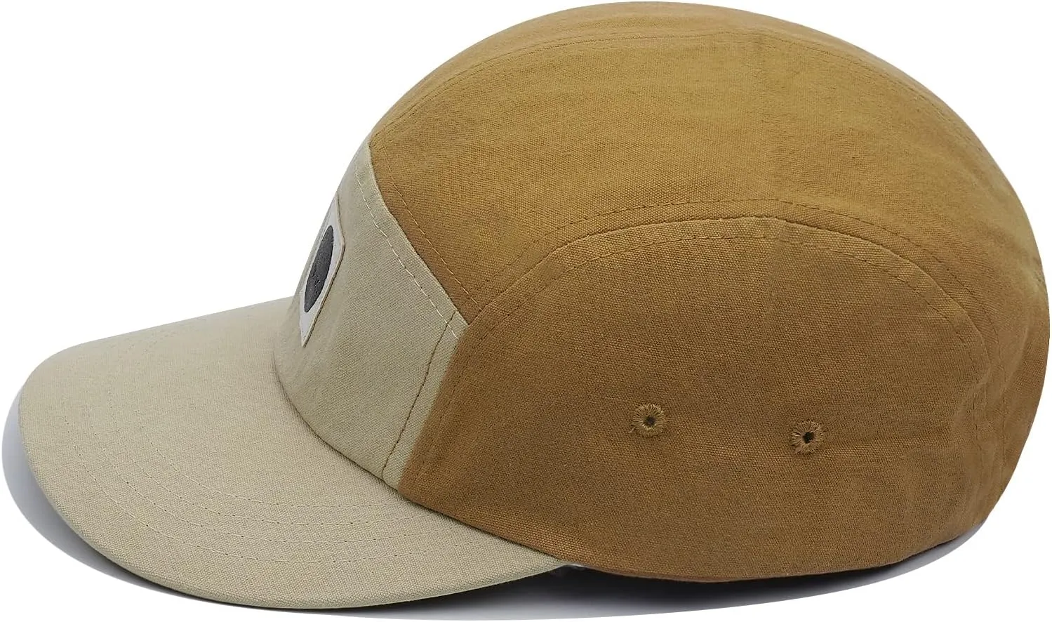 Croogo 5-Panel Flat Brim Baseball Cap Adjustable Snapback Hat Urban Flat Bill Trucker Hats Street Casual Men's Hip Hop Caps