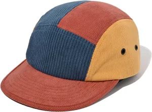 Croogo Corduroy 5 Panel Hat Casual Color Matching Baseball Caps Dad Hats Vintage Flat Bill Cap Hip Hop Trucker Snapback Hats