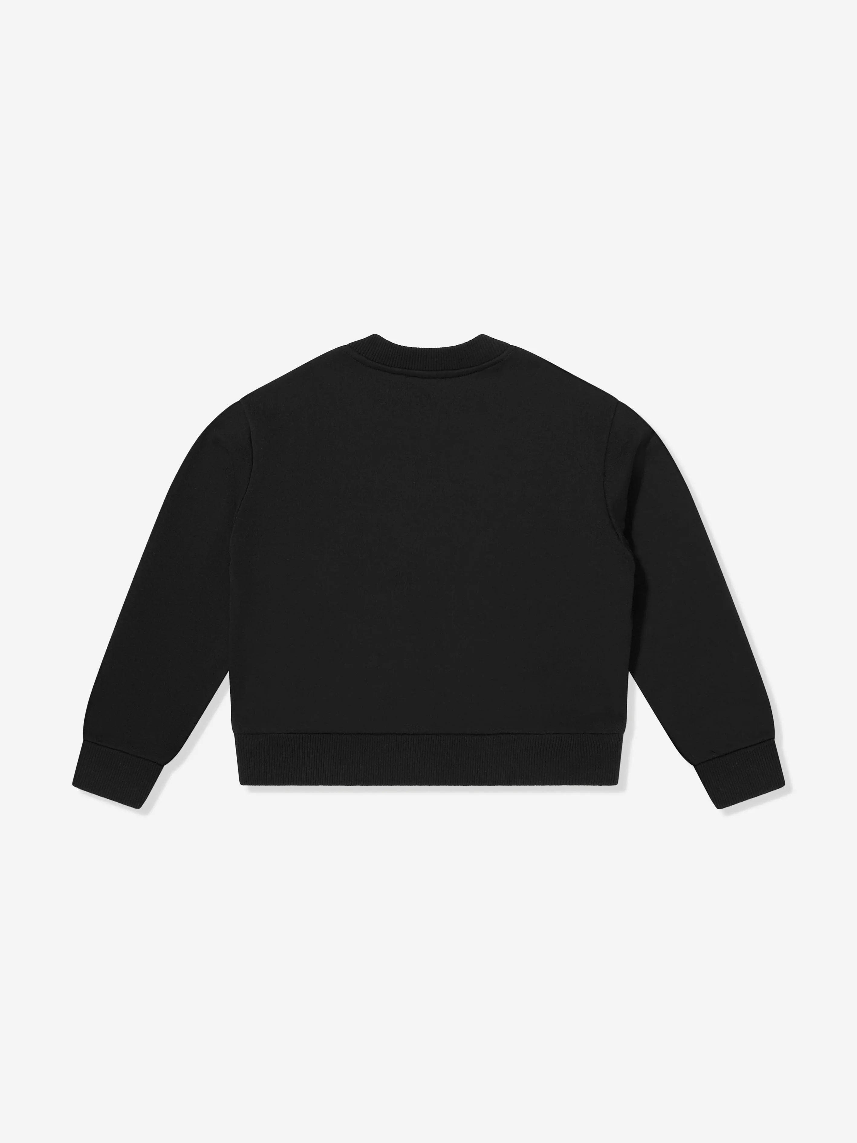 Dolce & Gabbana Boys Logo Sweatshirt in Black