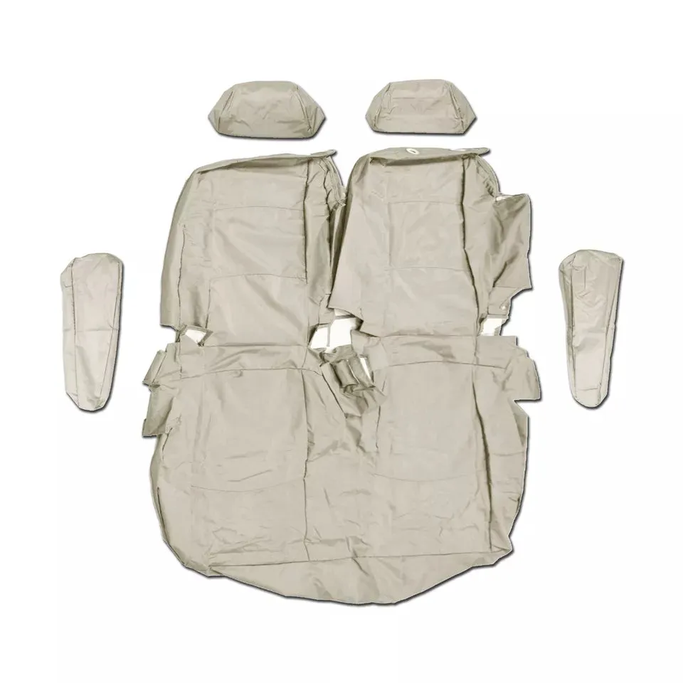 Mercedes Benz Vito V Class W639 2nd & 3rd Row Double Waterproof Seat Cover Beige