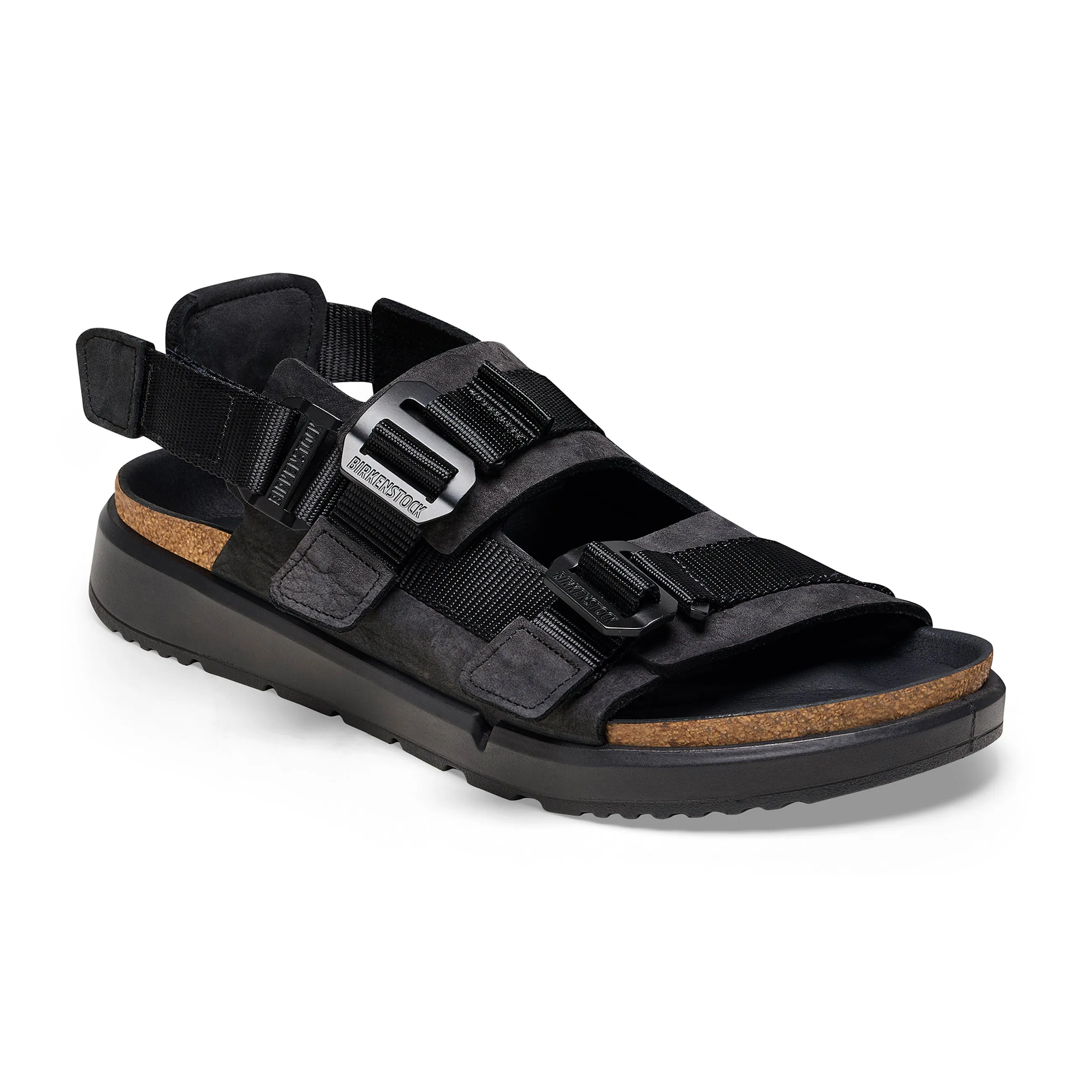 Shinjuku Black Natural Leather/Textile