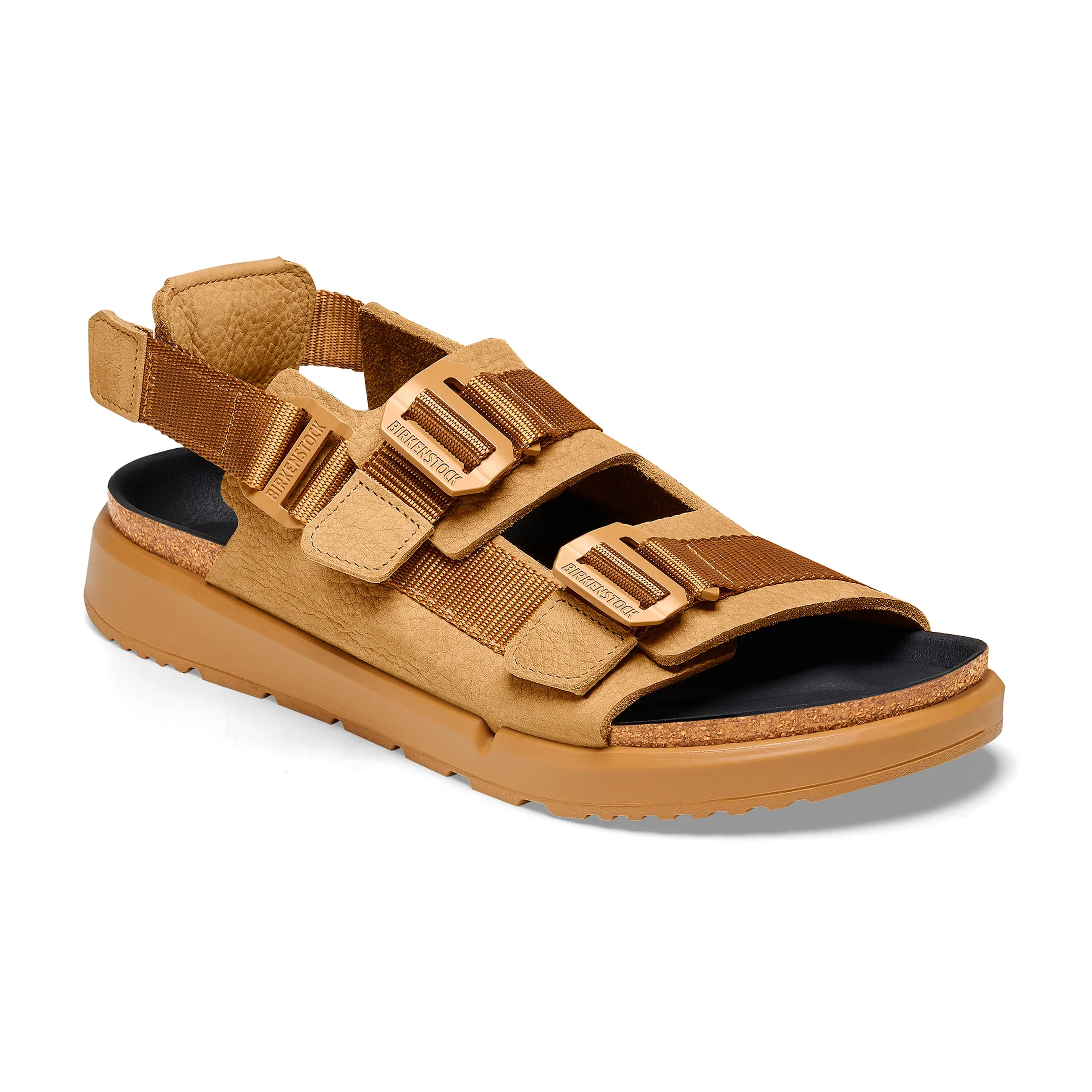 Shinjuku Cork Brown Natural Leather/Textile